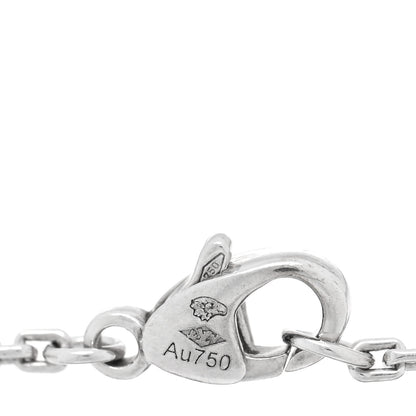 Louis Vuitton 18K White Gold Diamond Idylle Blossom Monogram Bracelet 3 of 3