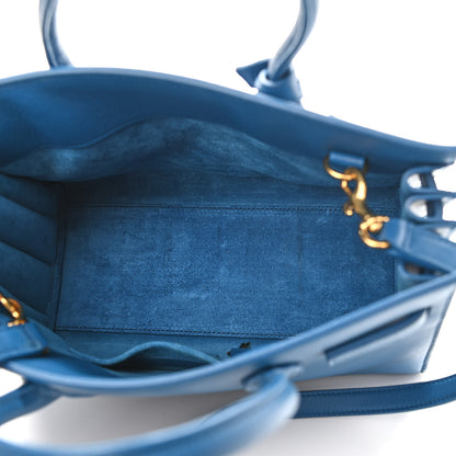 Saint Laurent Calfskin Baby Sac De Jour Indigo 5 of 9
