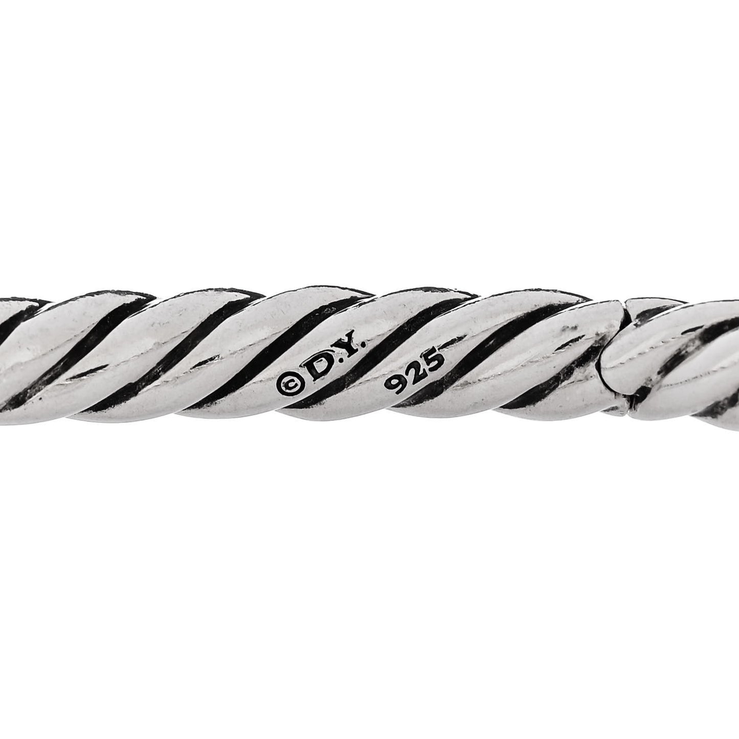 Sterling Silver 9.5mm Pure Form Cable Bracelet