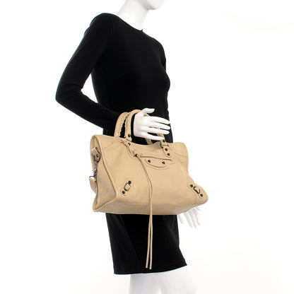 Balenciaga Agneau Classic Hardware City Dune 3 of 8