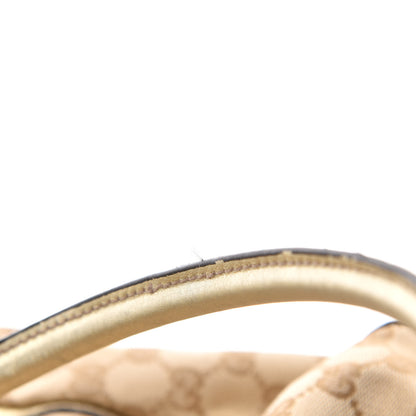 Gucci Metallic Monogram D Gold Tote Gold 11 of 14