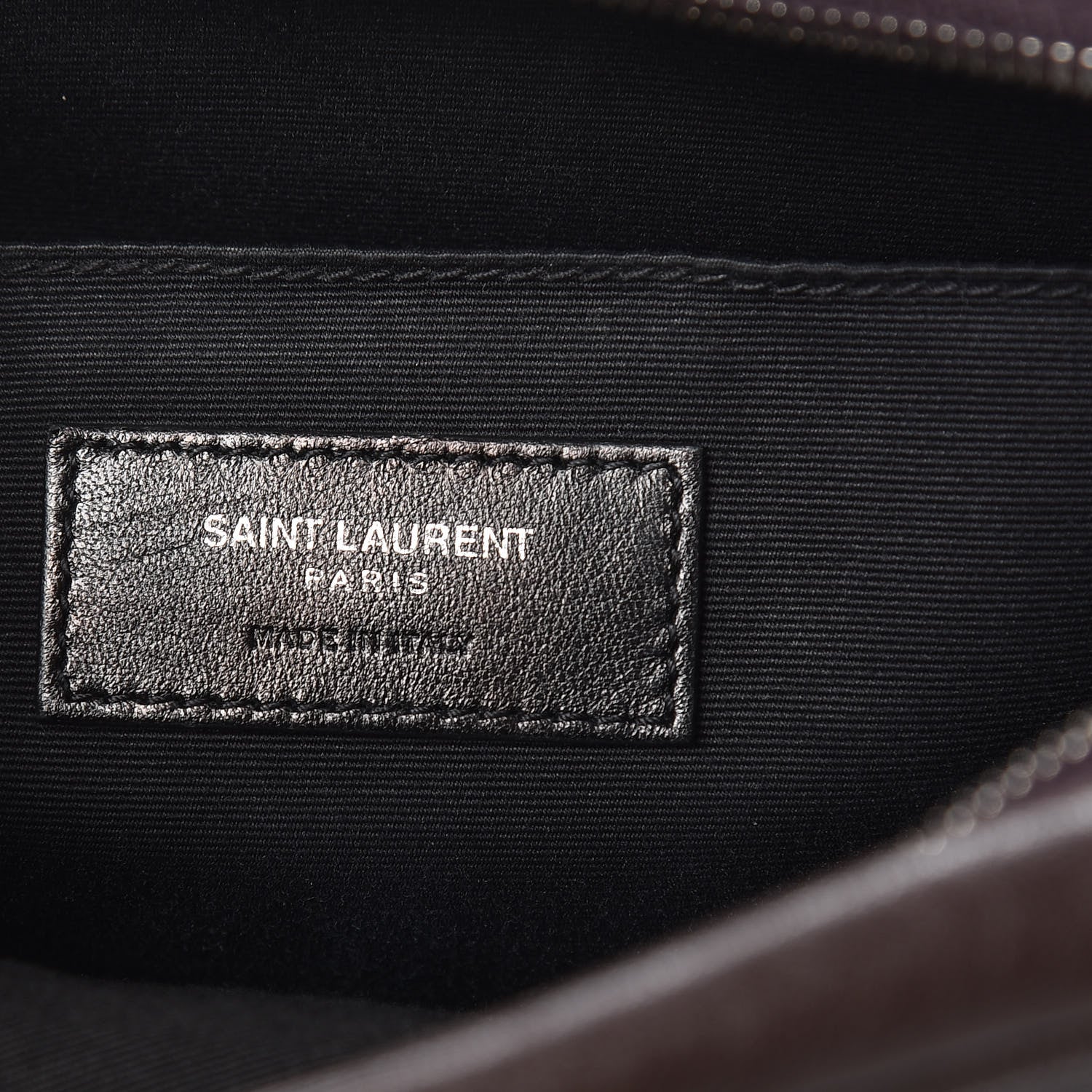 Saint Laurent Lambskin Monogram Small Lou Camera Bag Black Tulipe 6 of 9
