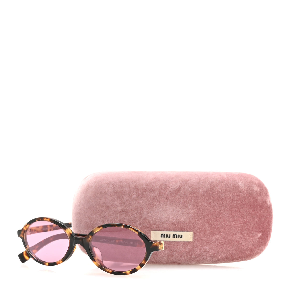 Acetate Oval Regard Sunglasses SMU04Z-F Tortoise