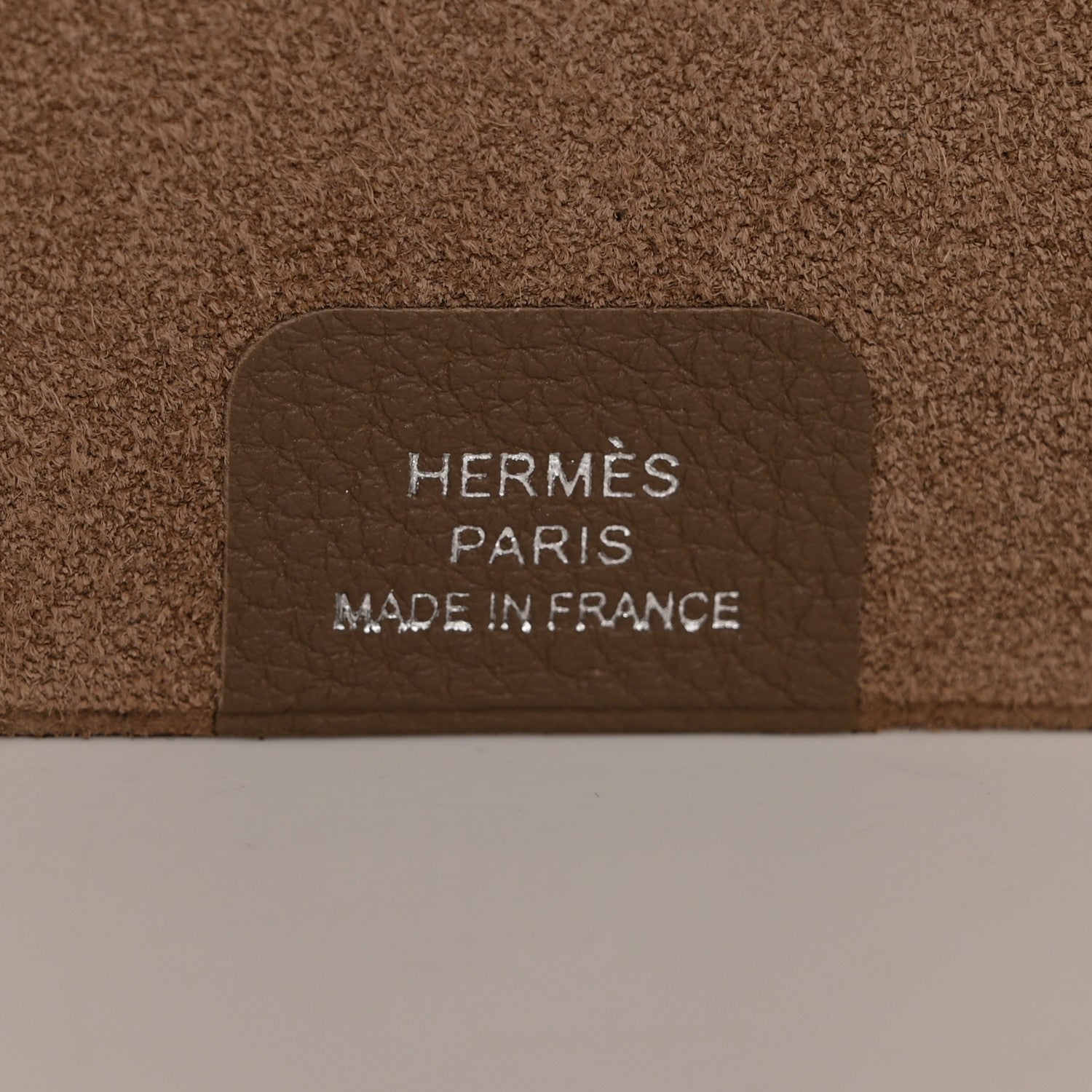 Hermes Togo Ulysse GM Notebook Cover Etoupe 7 of 10