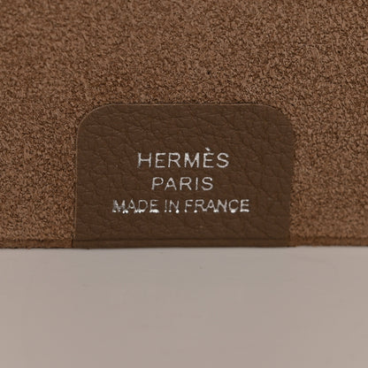 Hermes Togo Ulysse GM Notebook Cover Etoupe 7 of 10