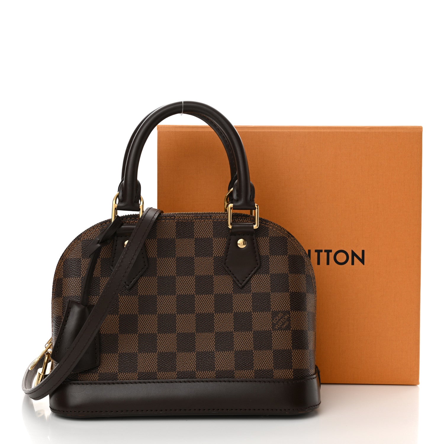 Louis Vuitton Damier Ebene Alma BB 12 of 12