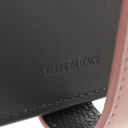 Celine Grained Calfskin Large Multifunction Strap Wallet Grey Vintage Pink 7 of 8