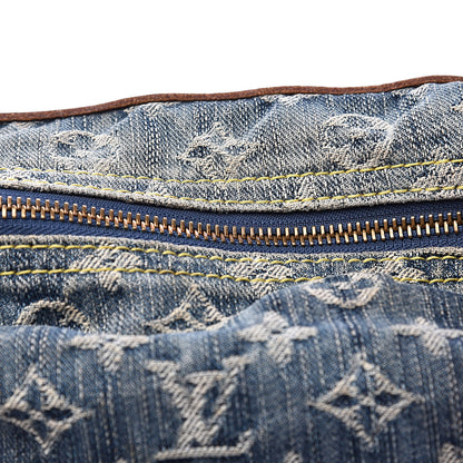 Louis Vuitton Monogram Denim Baggy PM Blue 12 of 15
