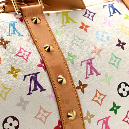 Louis Vuitton Monogram Multicolor Keepall 45 White 11 of 12