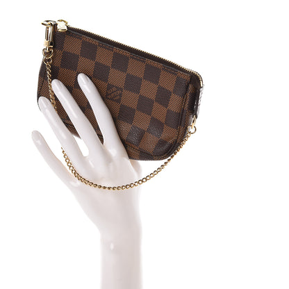 Louis Vuitton Damier Ebene Mini Pochette Accessories 2 of 7