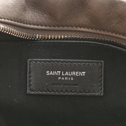 Saint Laurent Lambskin Monogram Small Lou Camera Bag Dark Beige 6 of 9