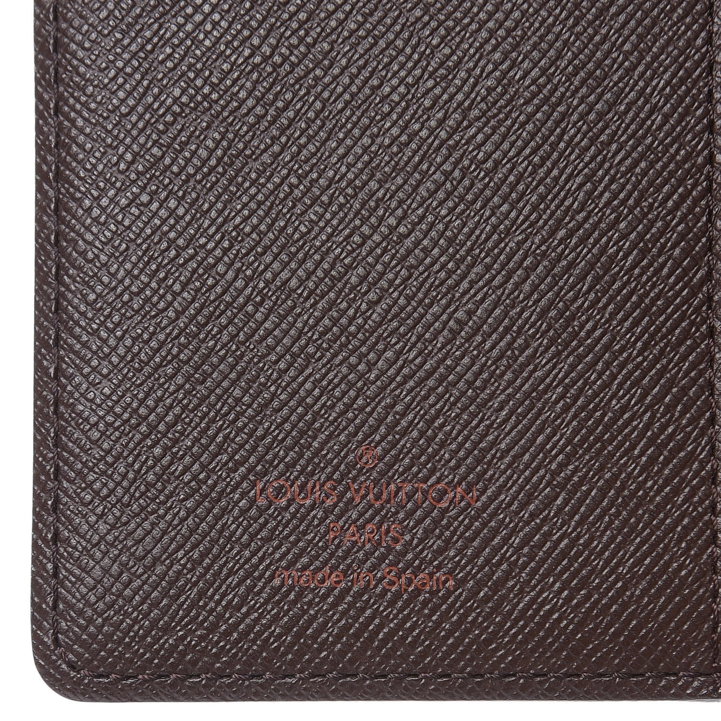 Damier Ebene Small Ring Agenda Cover