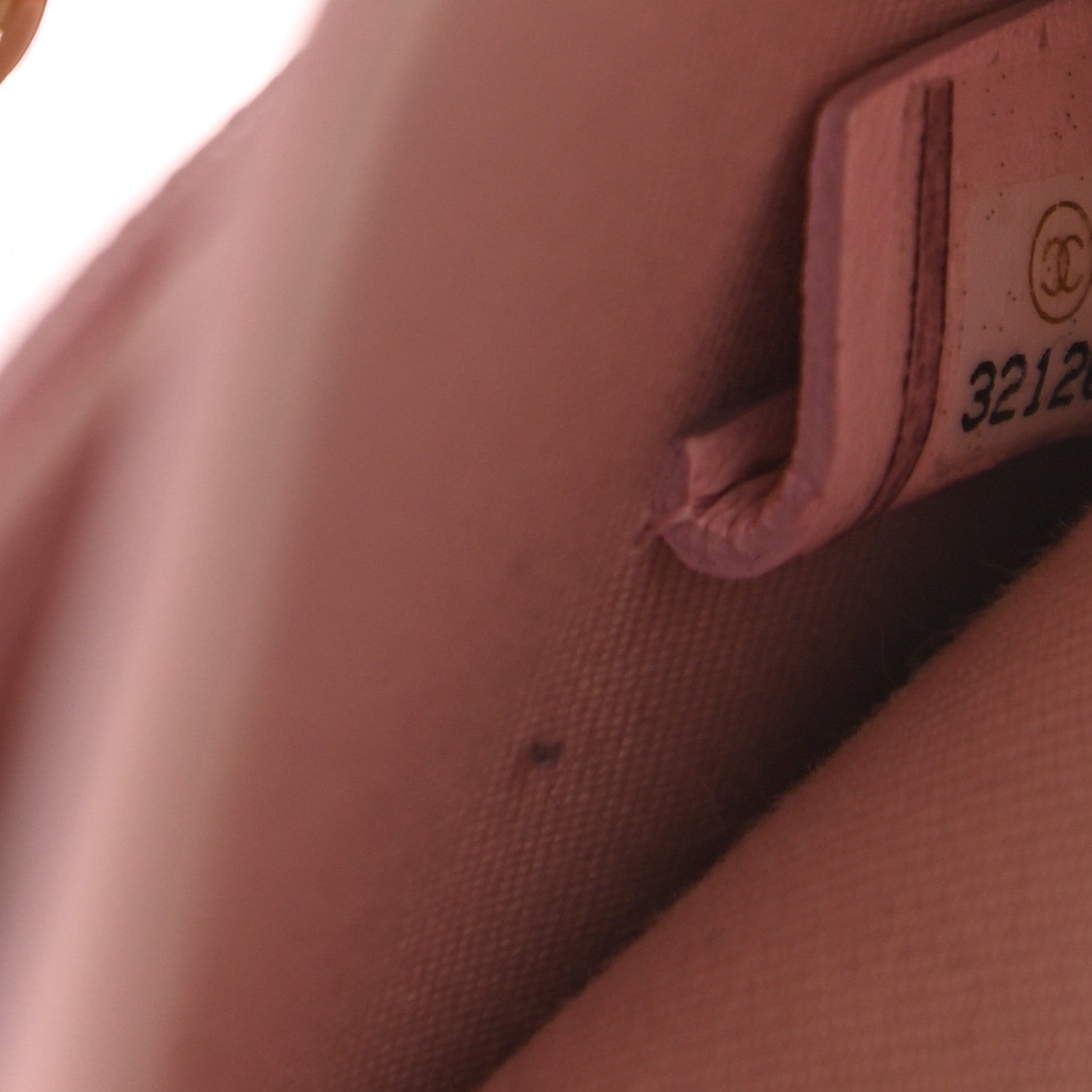 Chanel Caviar Stitched Wallet On Chain WOC Light Pink 8 of 12