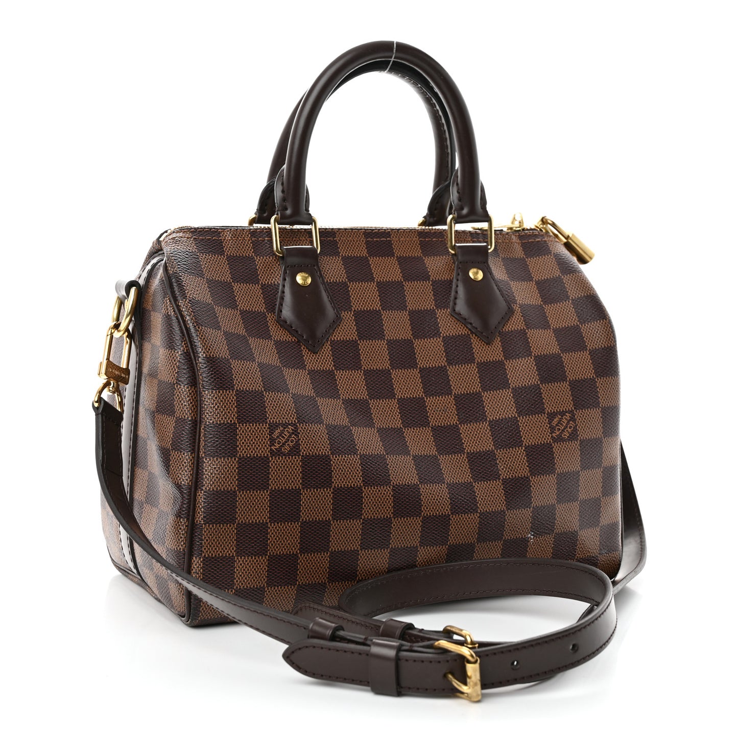 Damier Ebene Speedy Bandouliere 25