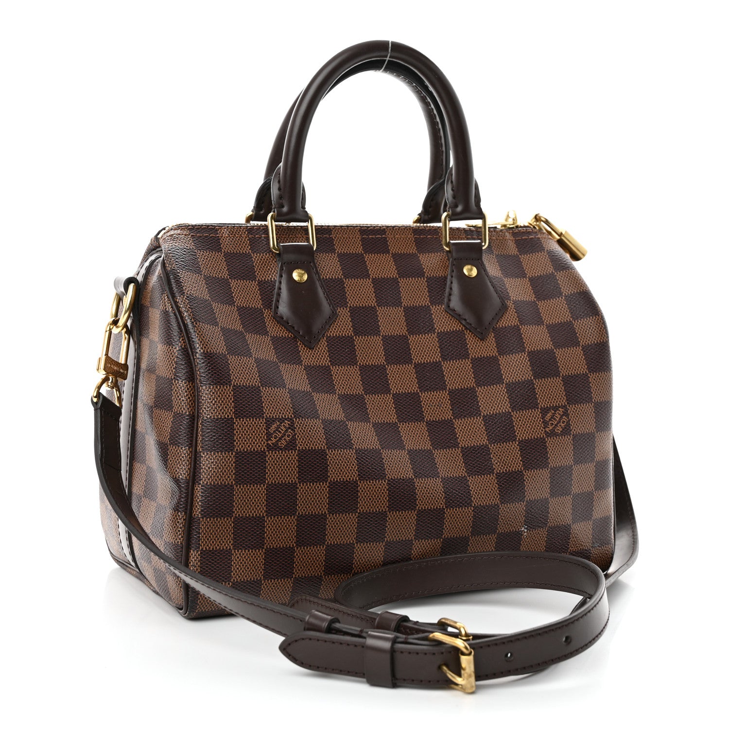 Louis Vuitton Damier Ebene Speedy Bandouliere 25 3 of 22