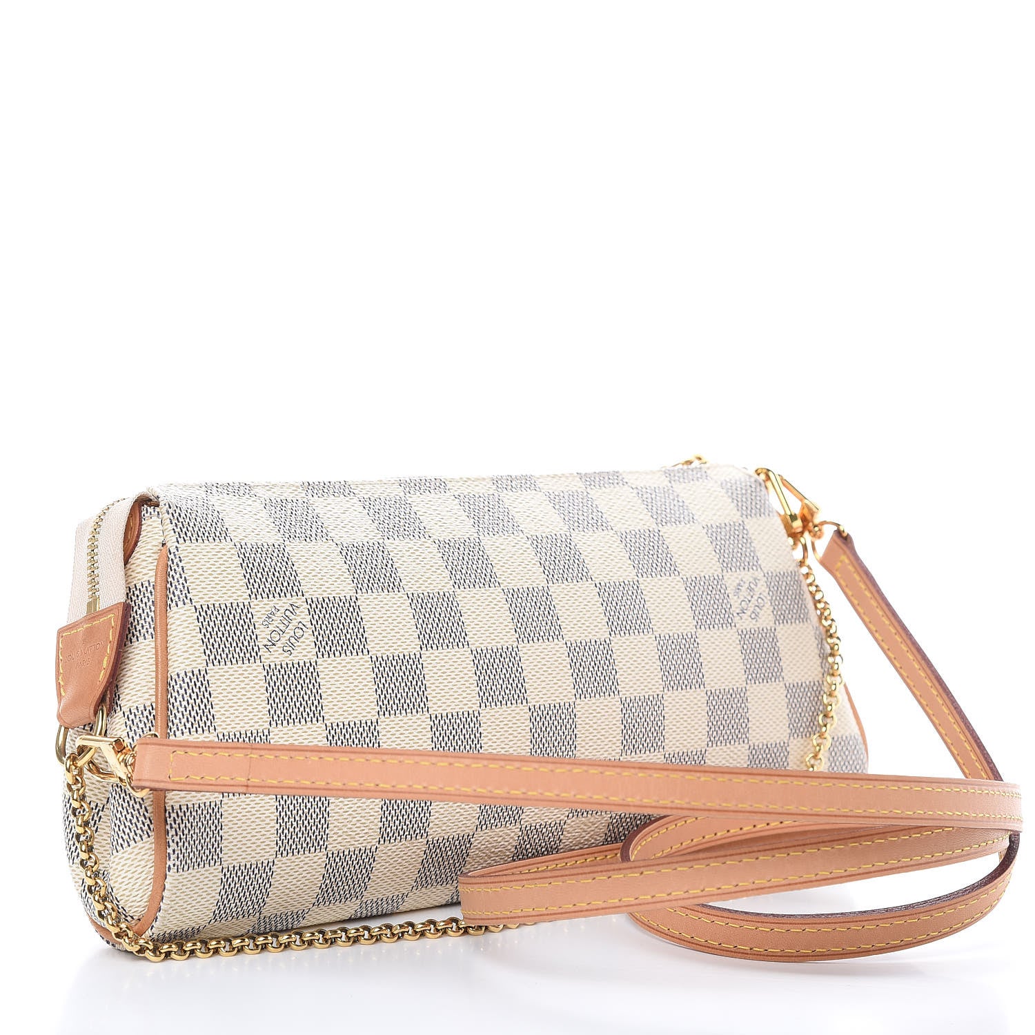 Louis Vuitton Damier Azur Eva Clutch 3 of 14