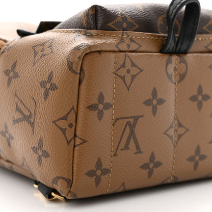 Louis Vuitton LOUIS VUITTON Reverse Monogram Palm Springs Backpack Mini 9 of 10