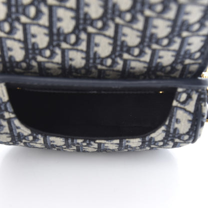 Christian Dior Oblique Small Bobby Flap Blue 5 of 9