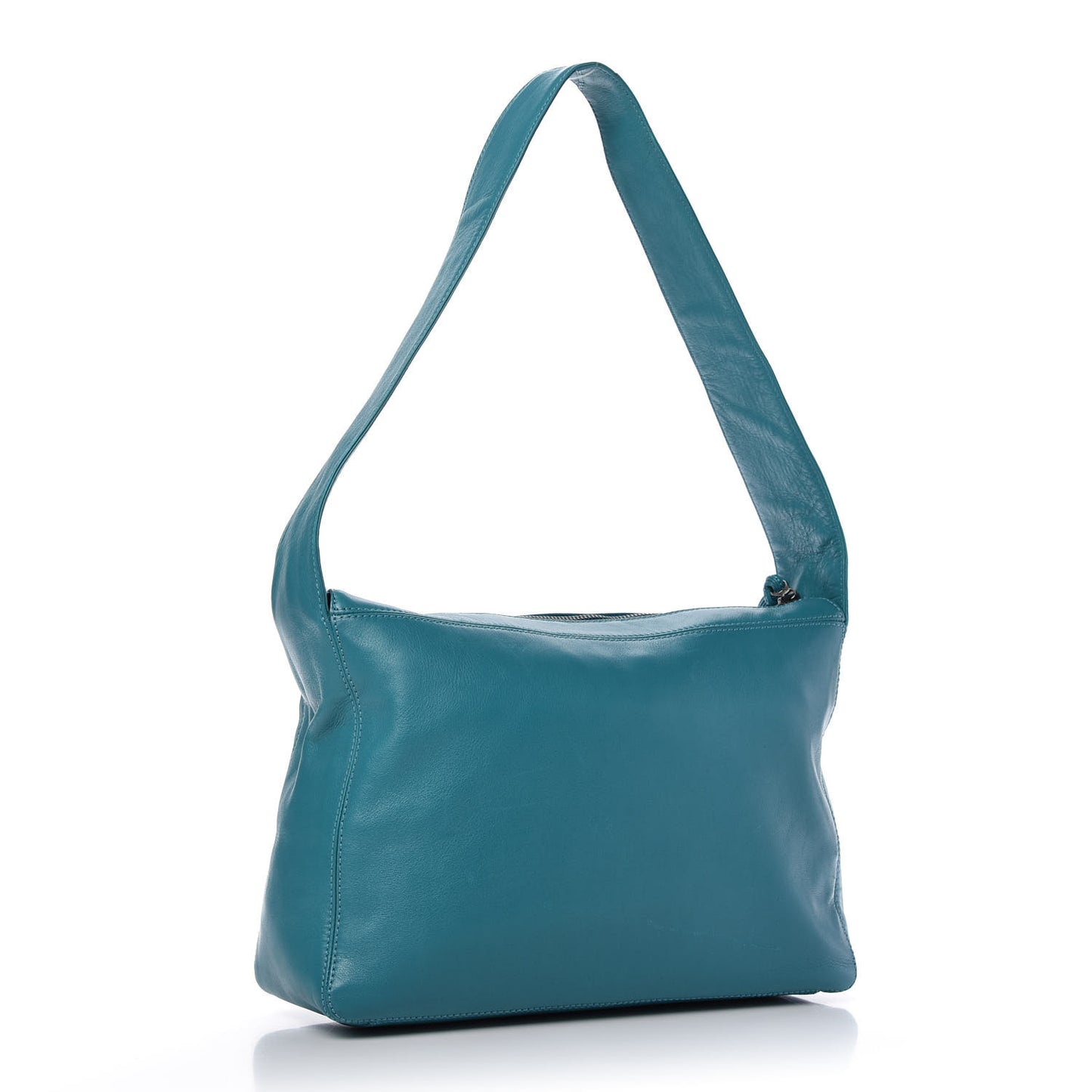 Lambskin CC Shoulder Bag Blue