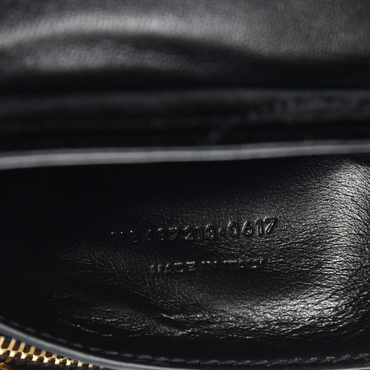 Velvet Y Quilted Monogram Small Loulou Chain Satchel Black