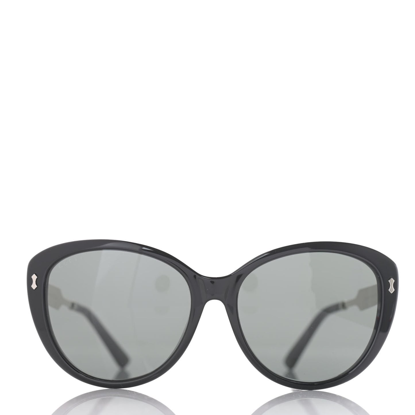 Acetate Cat Eye Interlocking Sunglasses GG3839 Black