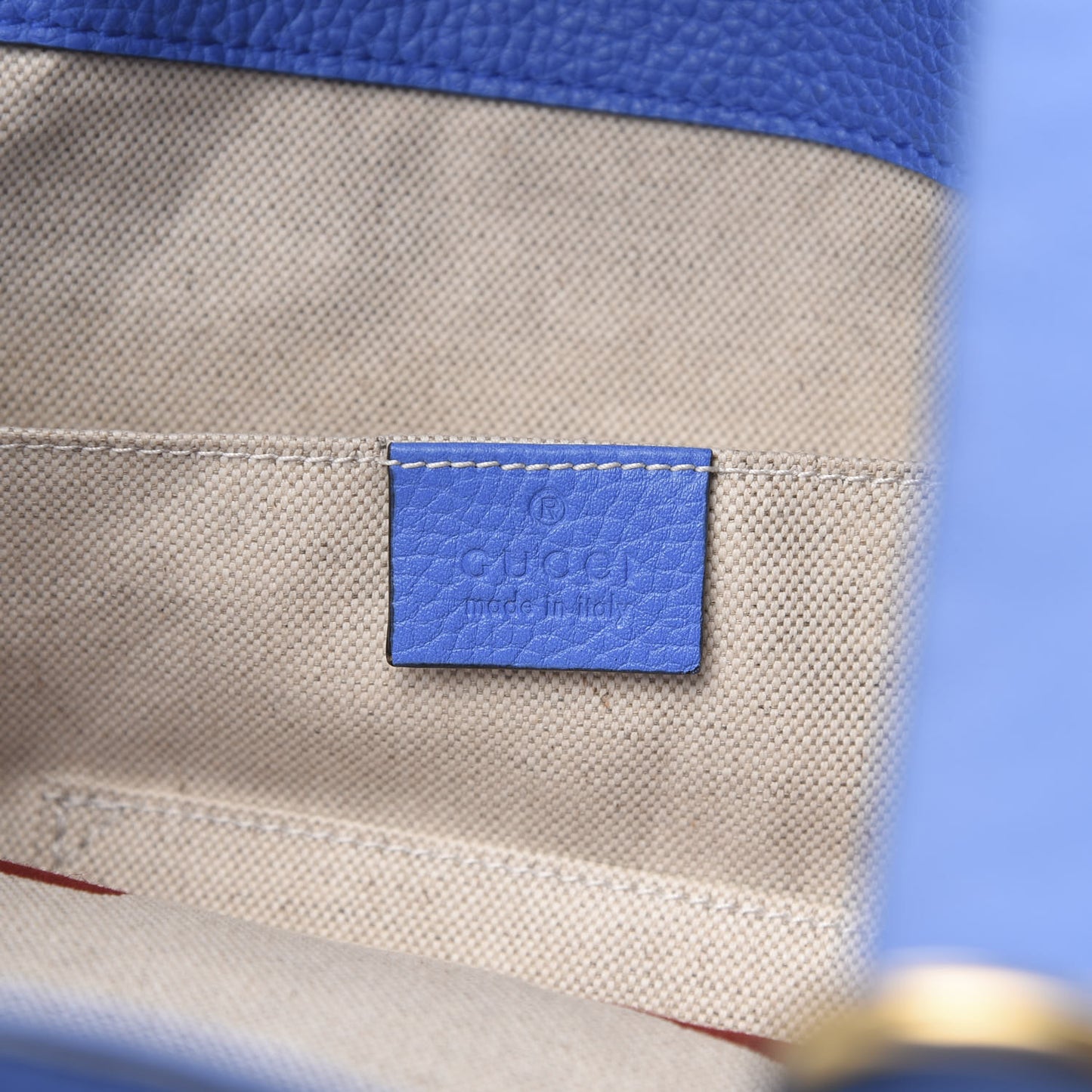 Calfskin Tiger Print Backpack Multicolor