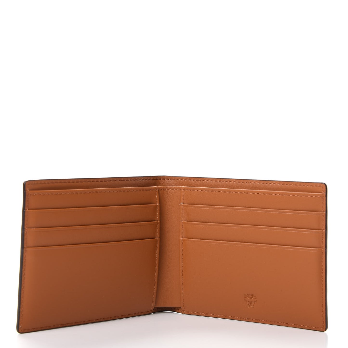 Visetos Small Flap Wallet Cognac