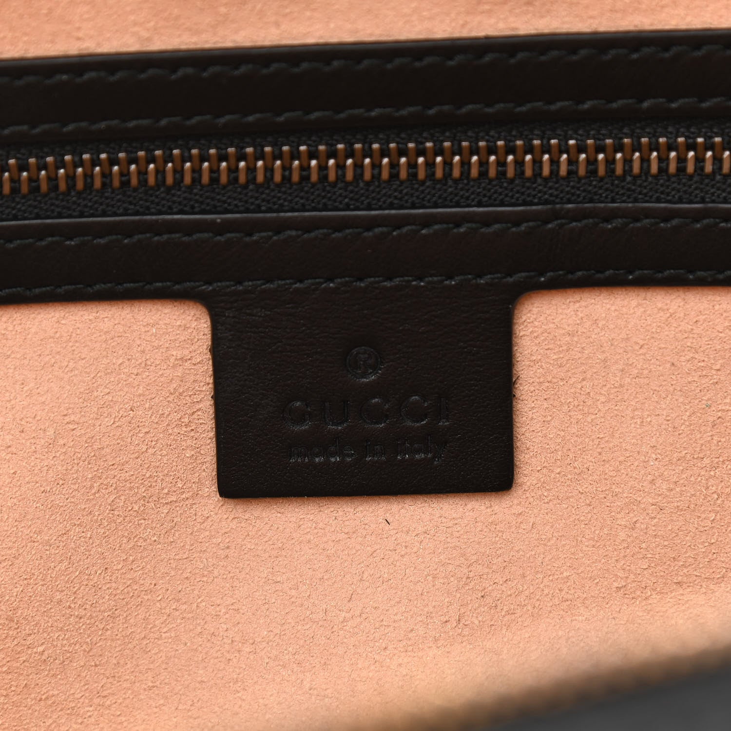 Gucci Calfskin Matelasse Sylvie Web Small GG Marmont Top Handle Shoulder Bag Black 6 of 11