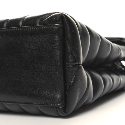 Saint Laurent Calfskin Y Quilted Monogram Medium Loulou Chain Satchel Black 11 of 11
