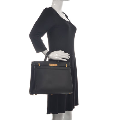 Saint Laurent Calfskin Small Manhattan Shopper Tote Black 2 of 11