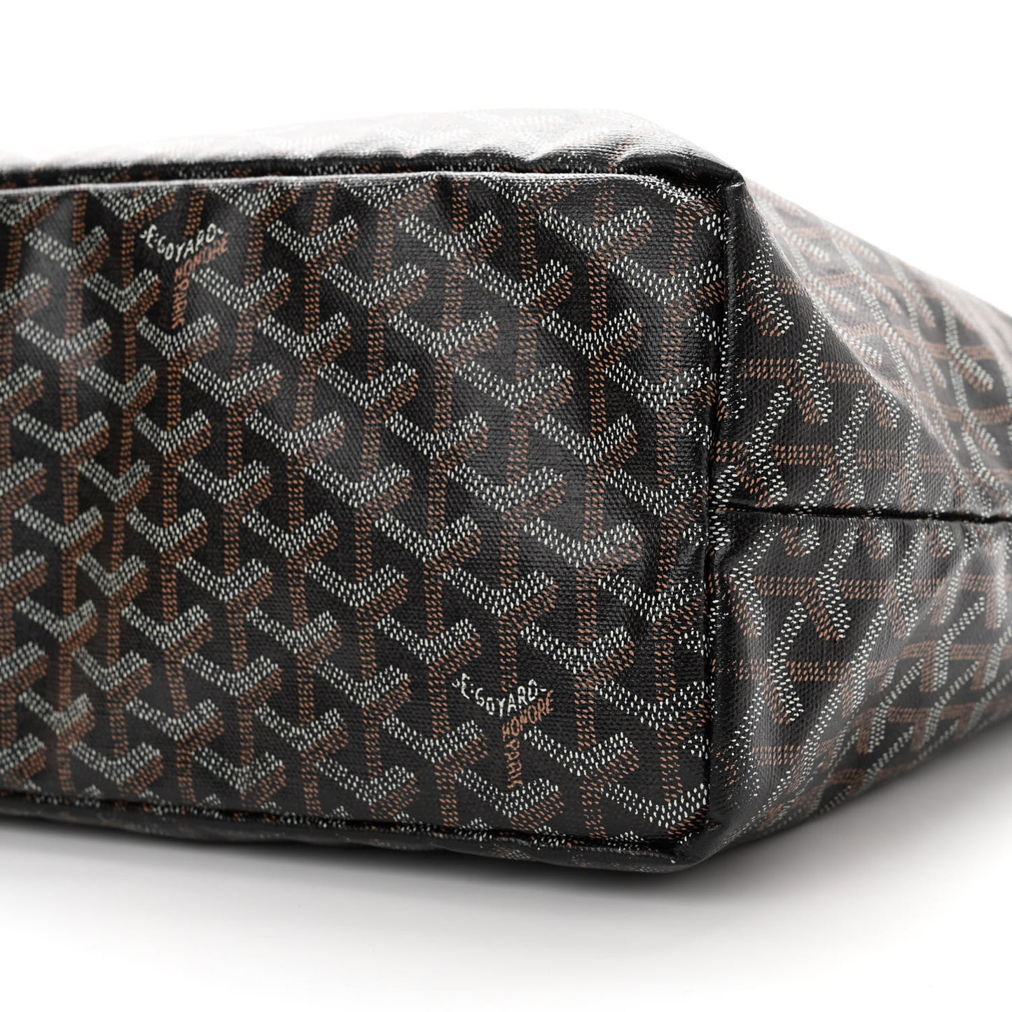 Goyardine Saint Louis PM Black Gold