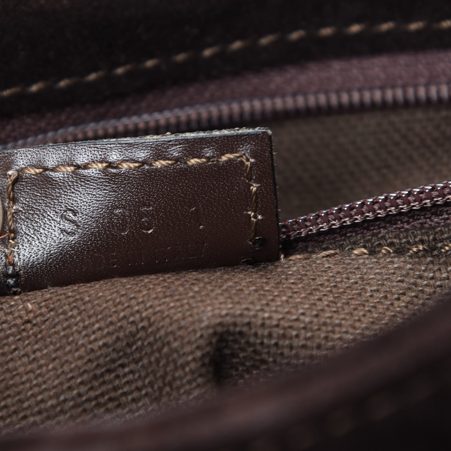 Burberry Suede Tote Brown 6 of 15