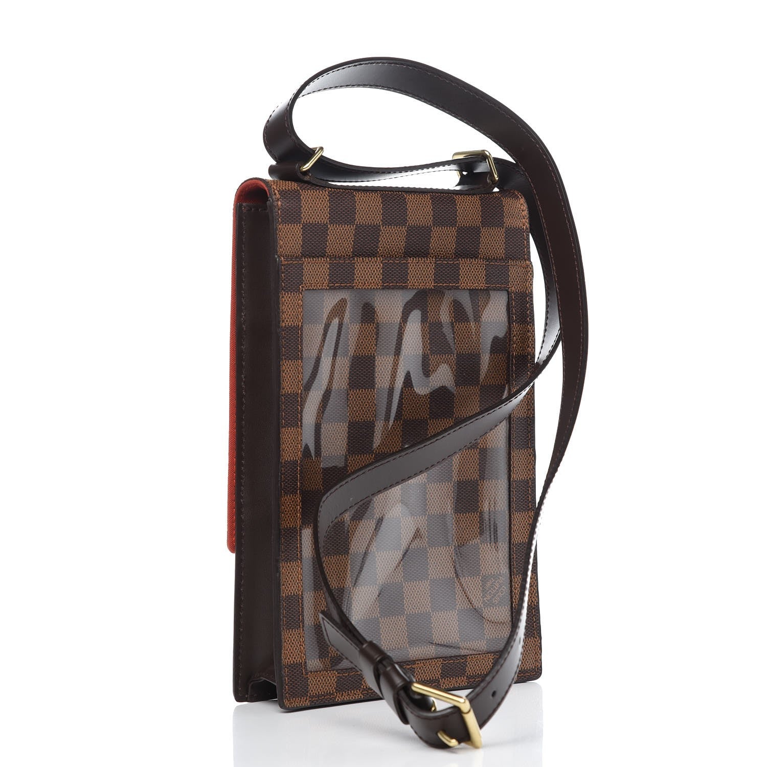 Louis Vuitton Damier Ebene Portobello Travel Shoulder Bag 3 of 8
