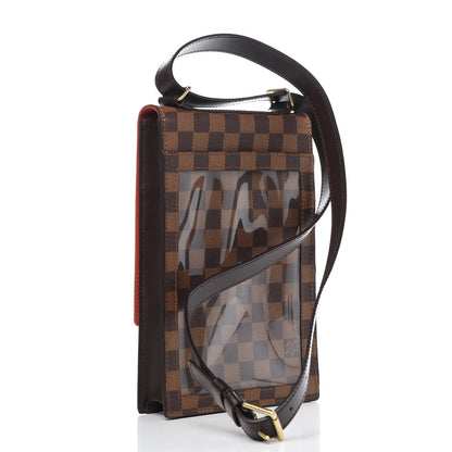 Louis Vuitton Damier Ebene Portobello Travel Shoulder Bag 3 of 8