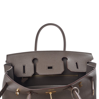 Hermes Epsom Birkin 30 Etain 7 of 29