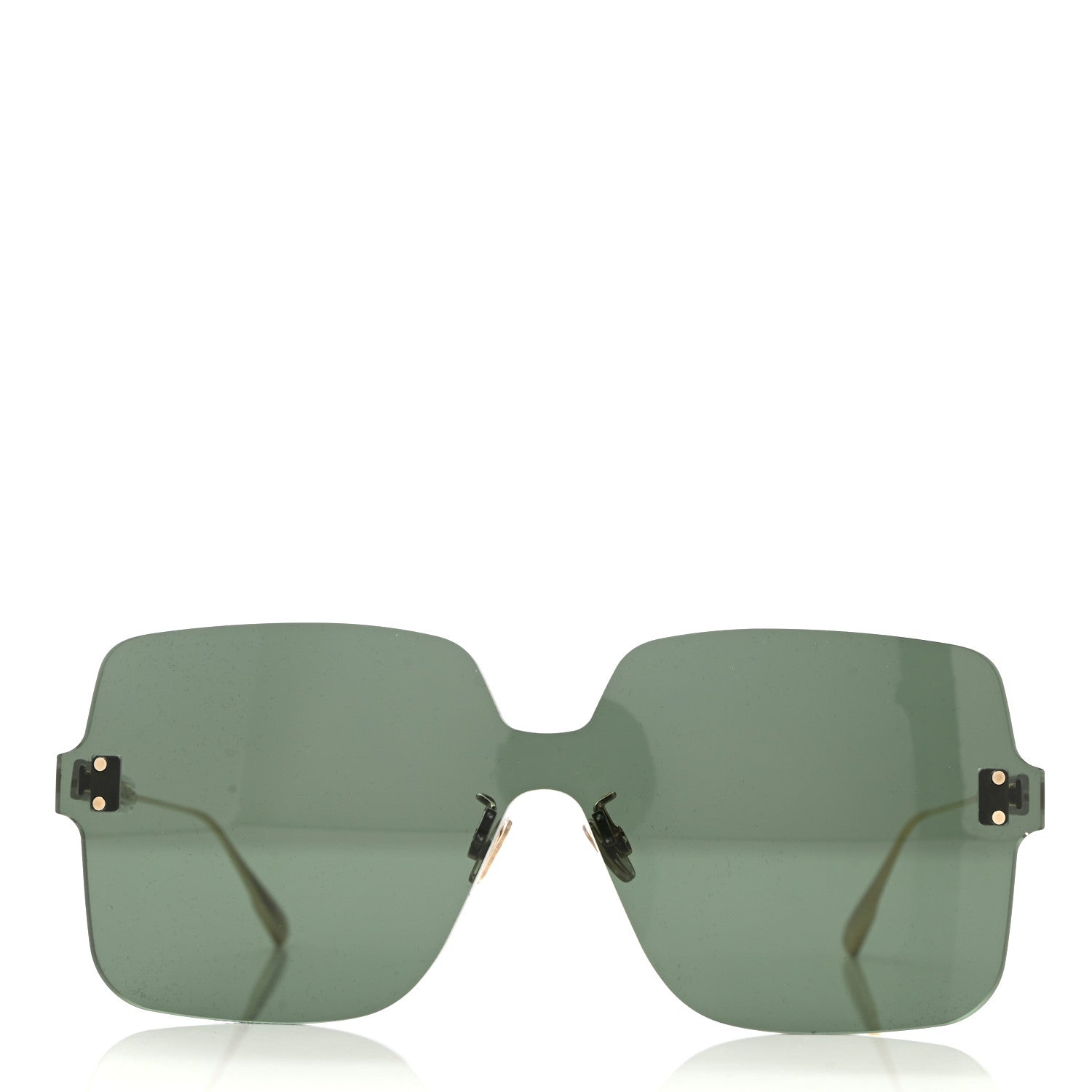 Christian Dior Acetate Color Quake 1 Sunglasses Green Gold 2 of 8