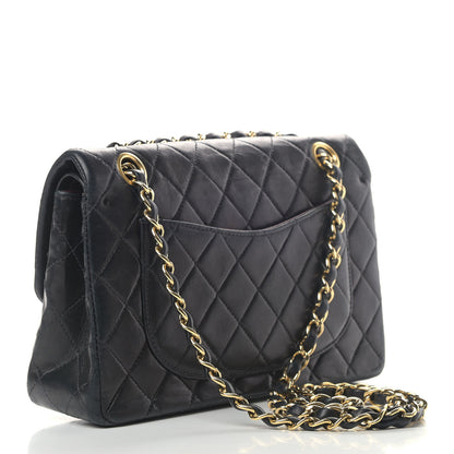 Chanel Lambskin Quilted Small Double Flap Black 2 of 11