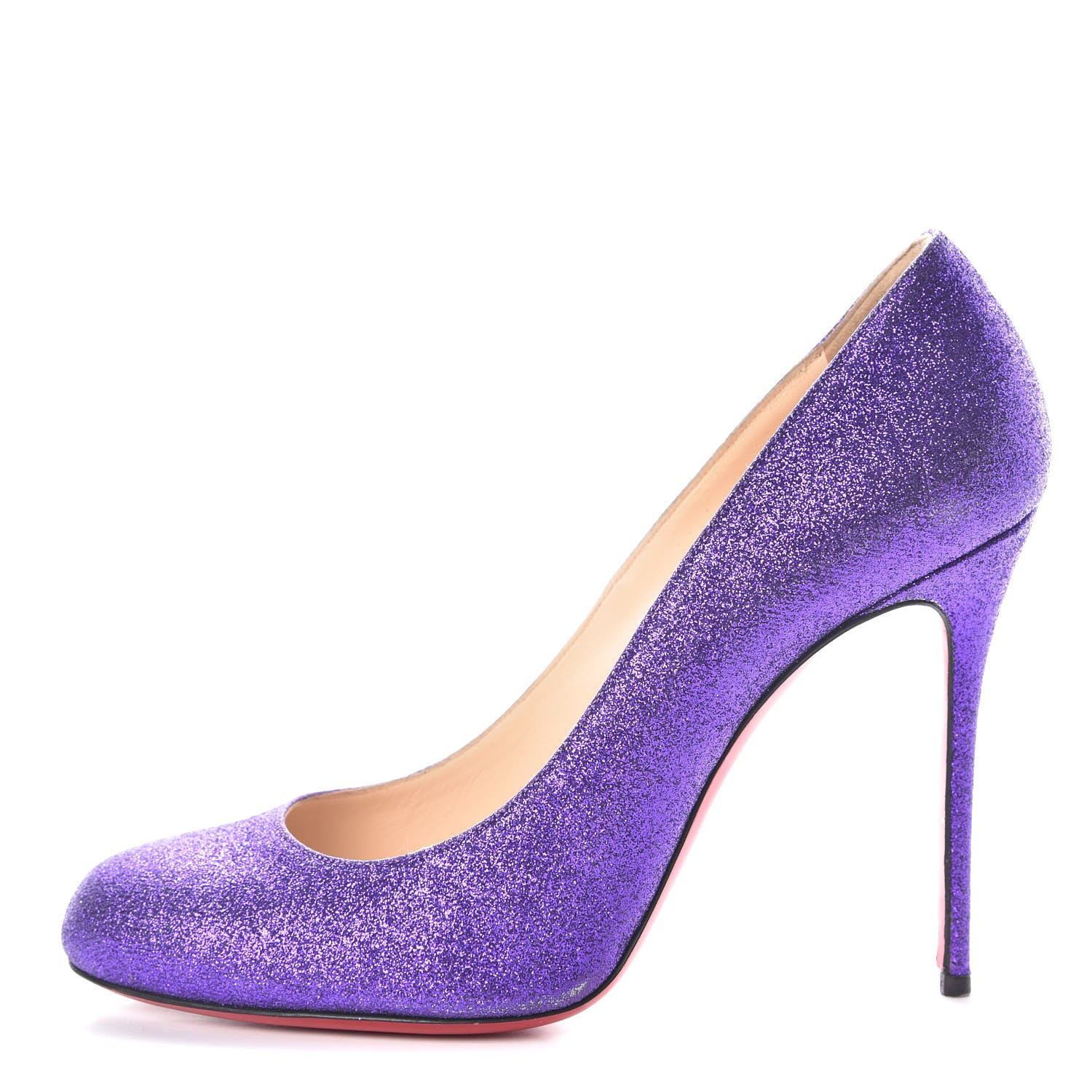 Christian Louboutin Mini Glitter 100 Pumps 39 Purple 1 of 12