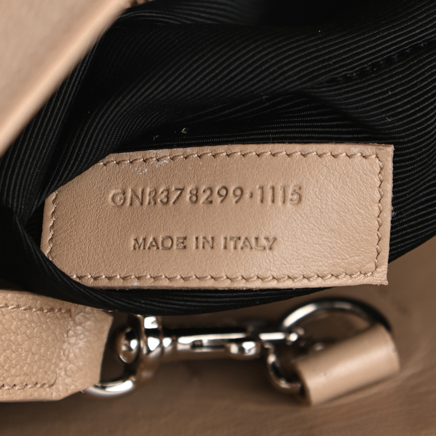 Saint Laurent Grained Calfskin Small Sac De Jour Dark Beige 7 of 10