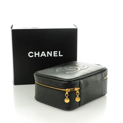 Chanel Caviar Cosmetic Case Black 4 of 8
