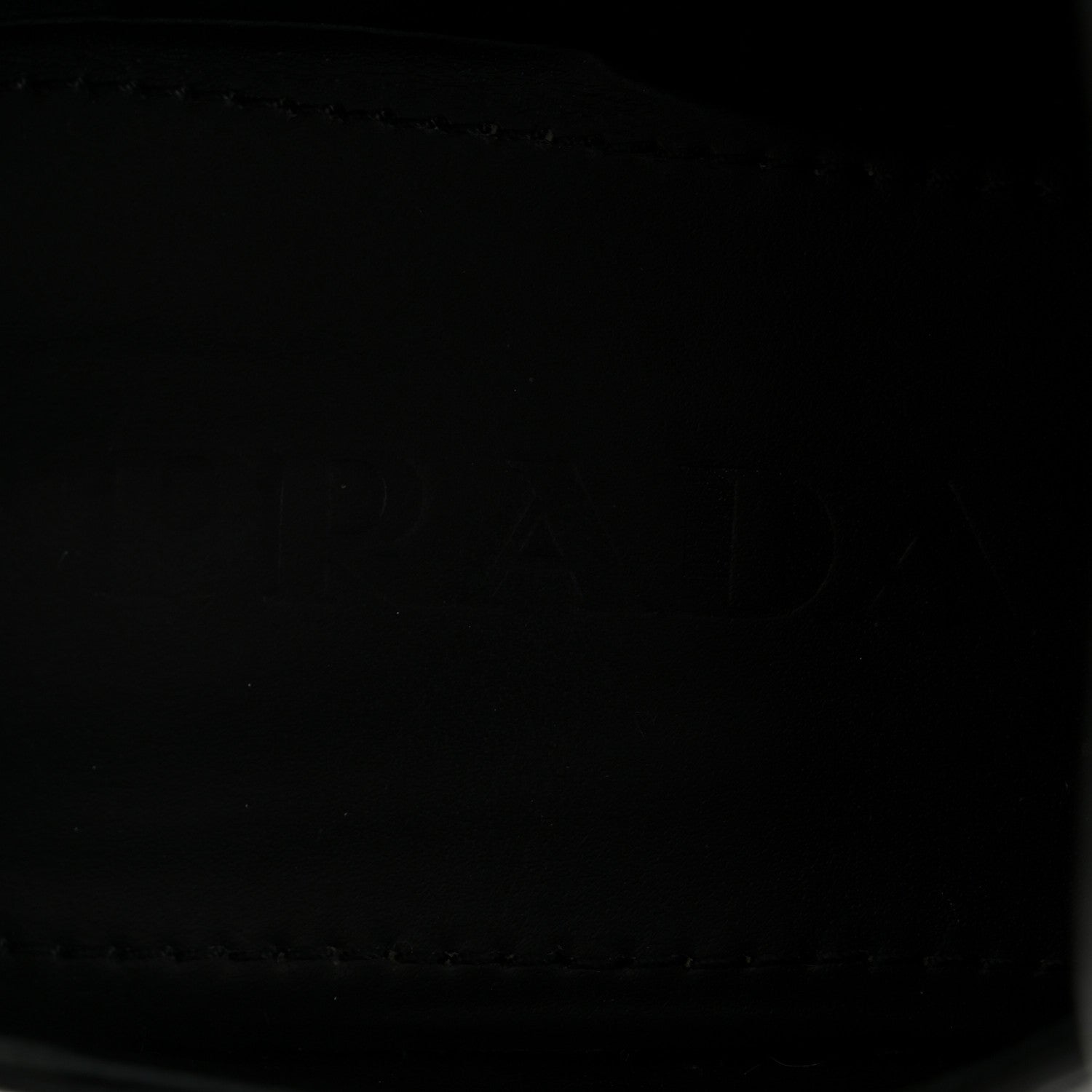 Prada Spazzolato Metal Triangle Logo 40mm Loafers 39 Black 8 of 9