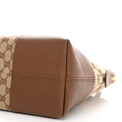Gucci Monogram Medium Bree Shoulder Bag Beige Tabacco 10 of 10