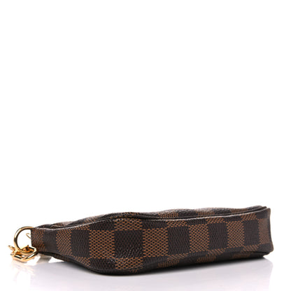Louis Vuitton Damier Ebene Complice Trunks and Bags Mini Pochette Accessories Red 4 of 6
