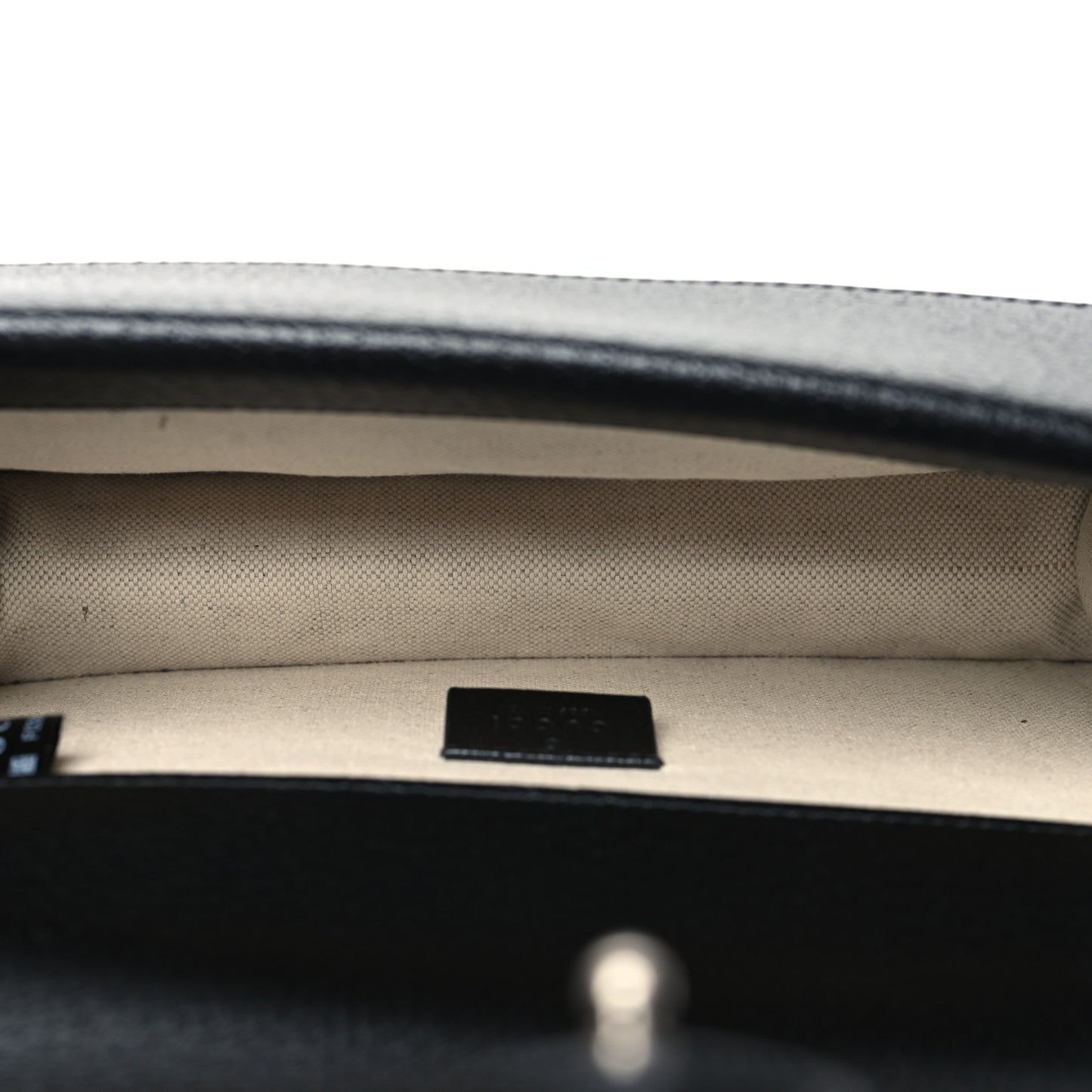 Jacquard Black Denim GG Monogram Textured Dollar Calfskin Small Dionysus Shoulder Bag Black Ivory