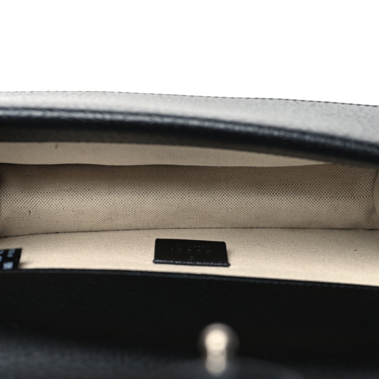Gucci Jacquard Black Denim GG Monogram Textured Dollar Calfskin Small Dionysus Shoulder Bag Black Ivory 5 of 11