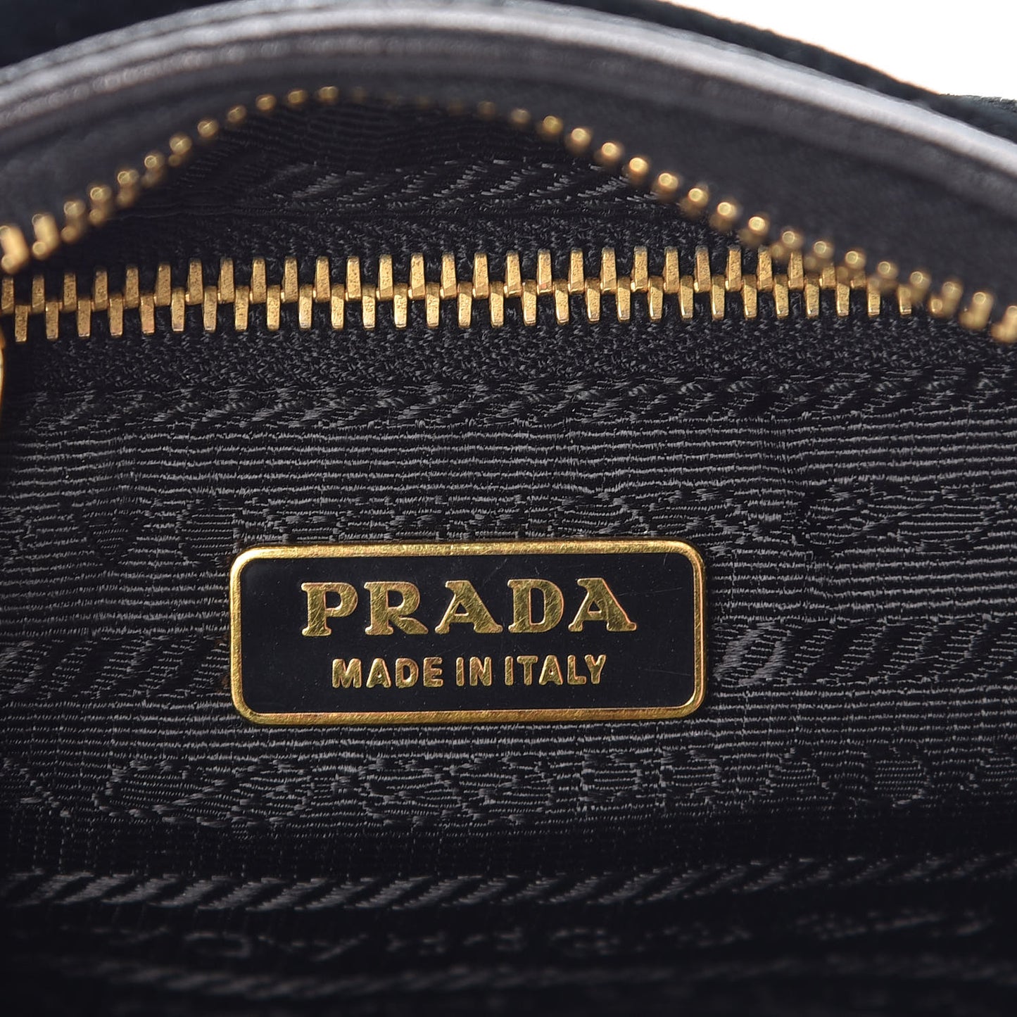 Velluto Logo Pochette Black