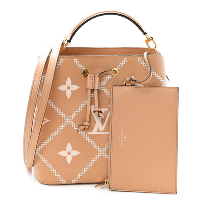 Louis Vuitton Empreinte Monogram Giant Broderies Neonoe MM Arizona 3 of 12