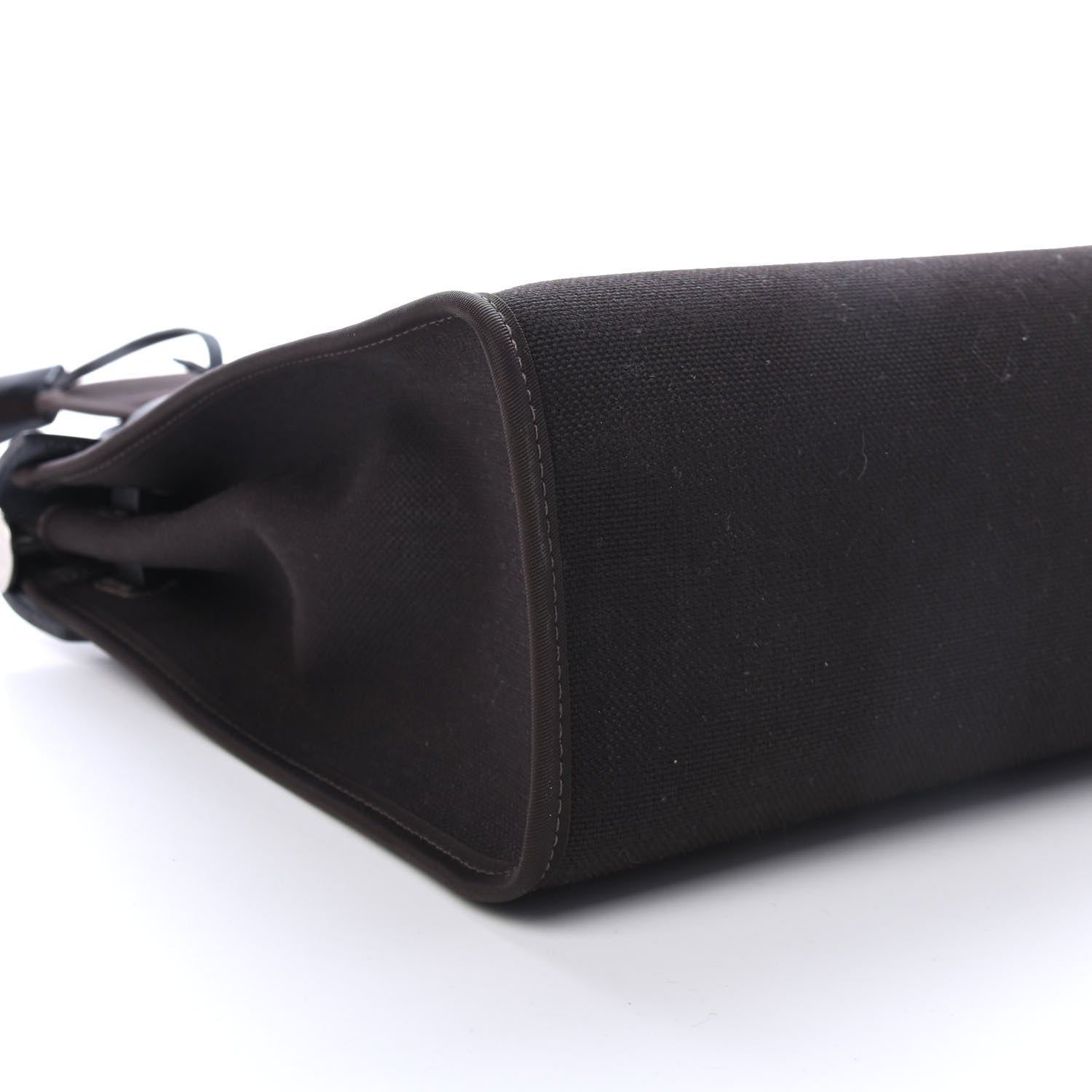 Hermes Toile Vache Hunter Herbag Zip 31 PM Black Ebene 7 of 8