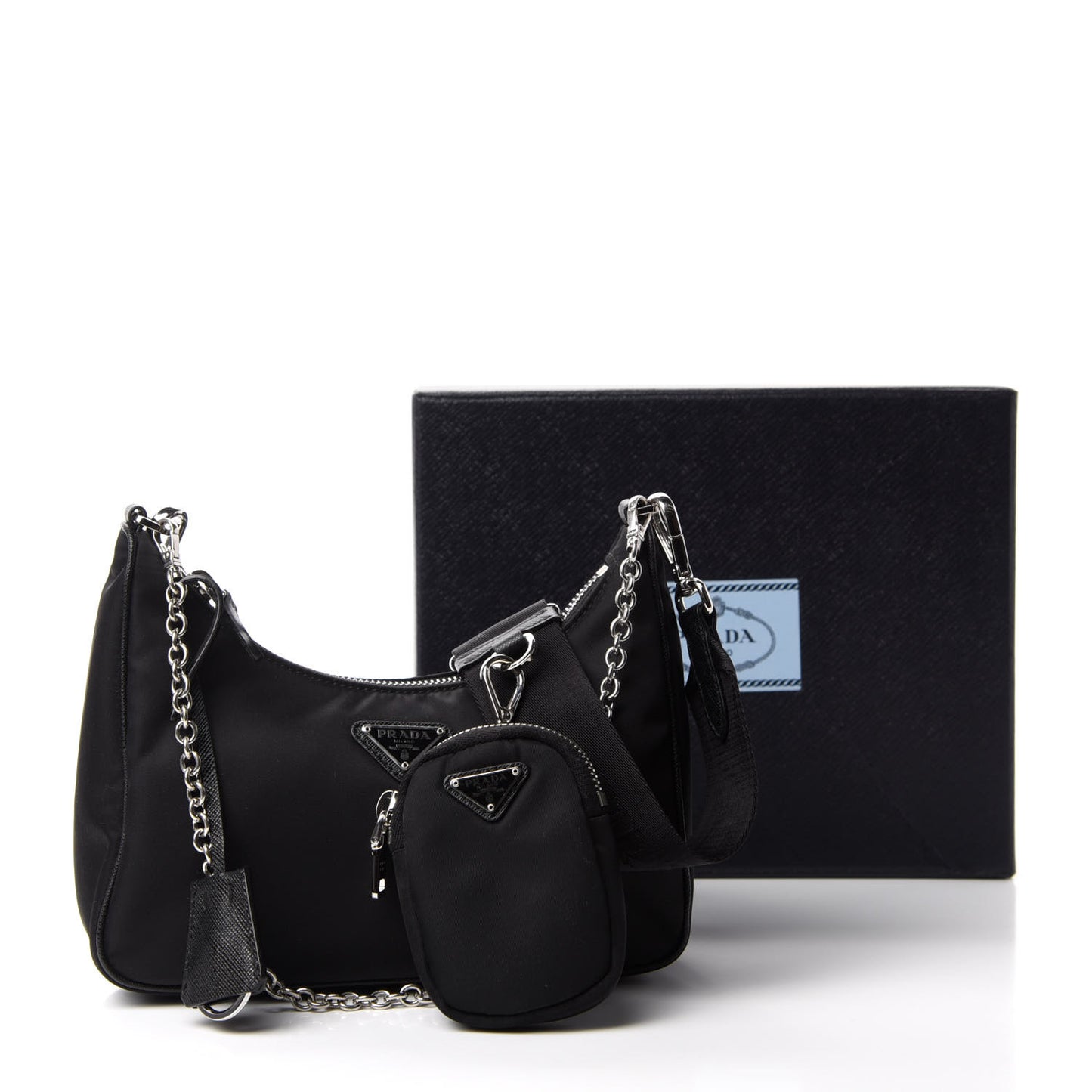 Nylon Re-Edition 2005 Shoulder Bag Black