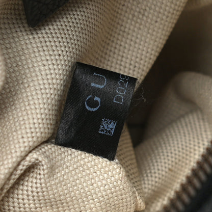 Gucci Grained Calfskin Mini Logo Messenger Bag Black 8 of 13